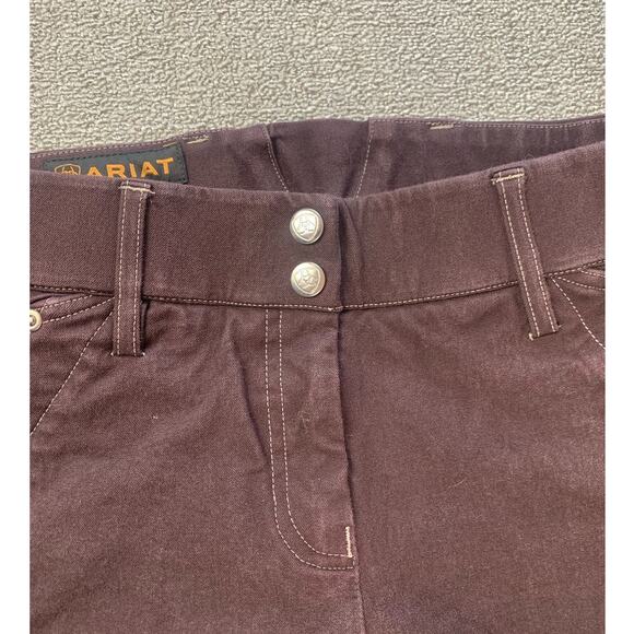 Ariat Riding Pants Equestrian Brown Size 28R - Picture 5 of 12